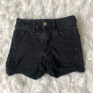black american eagle shorts